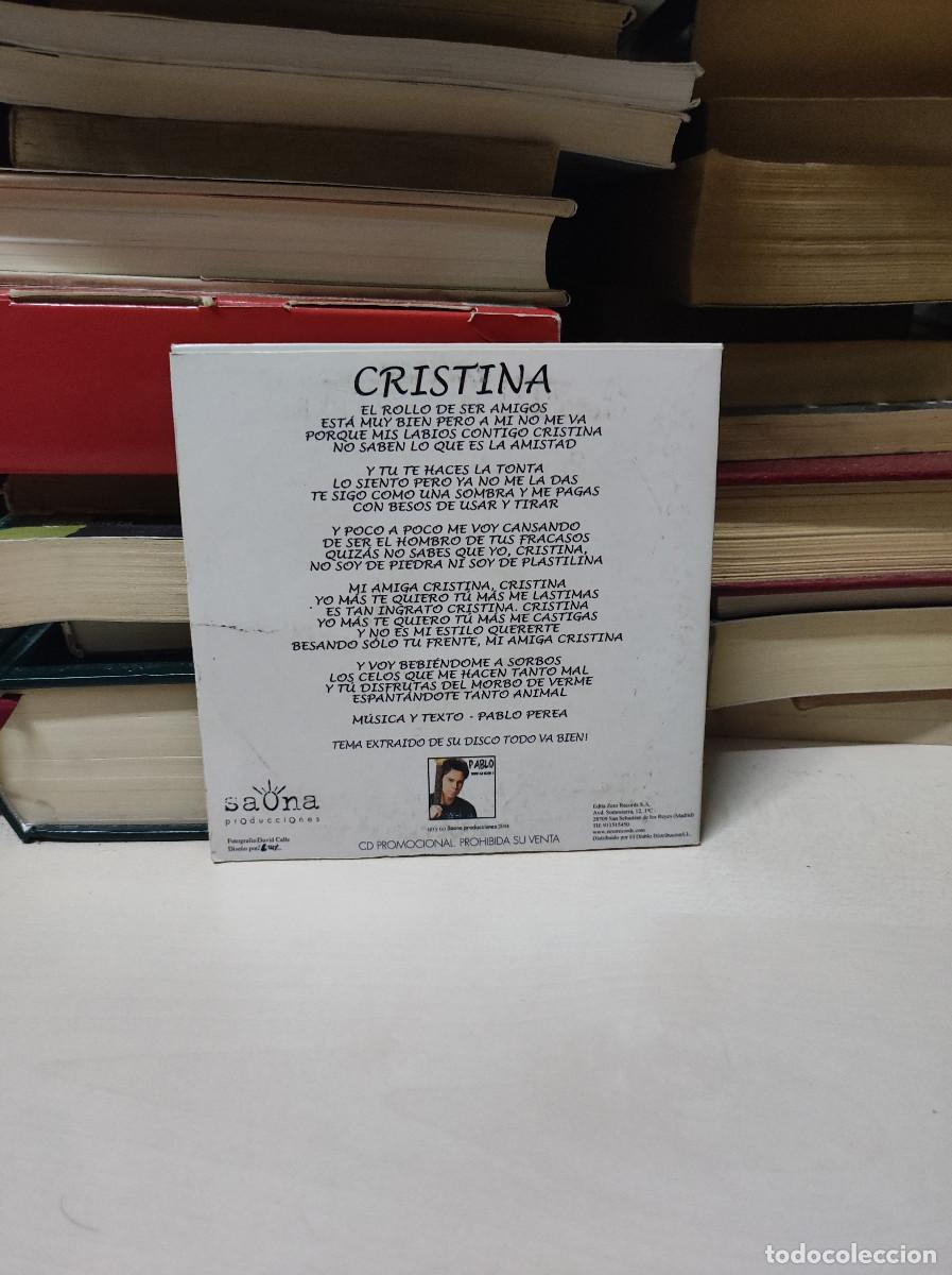 CDs de m&uacute;sica: Pablo &ndash; Cristina - Foto 2