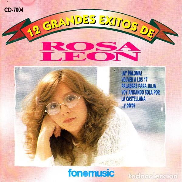 CDs de m&uacute;sica: Rosa Le&oacute;n &ndash; 12 Grandes Exitos De Rosa L&eacute;on - Foto 1