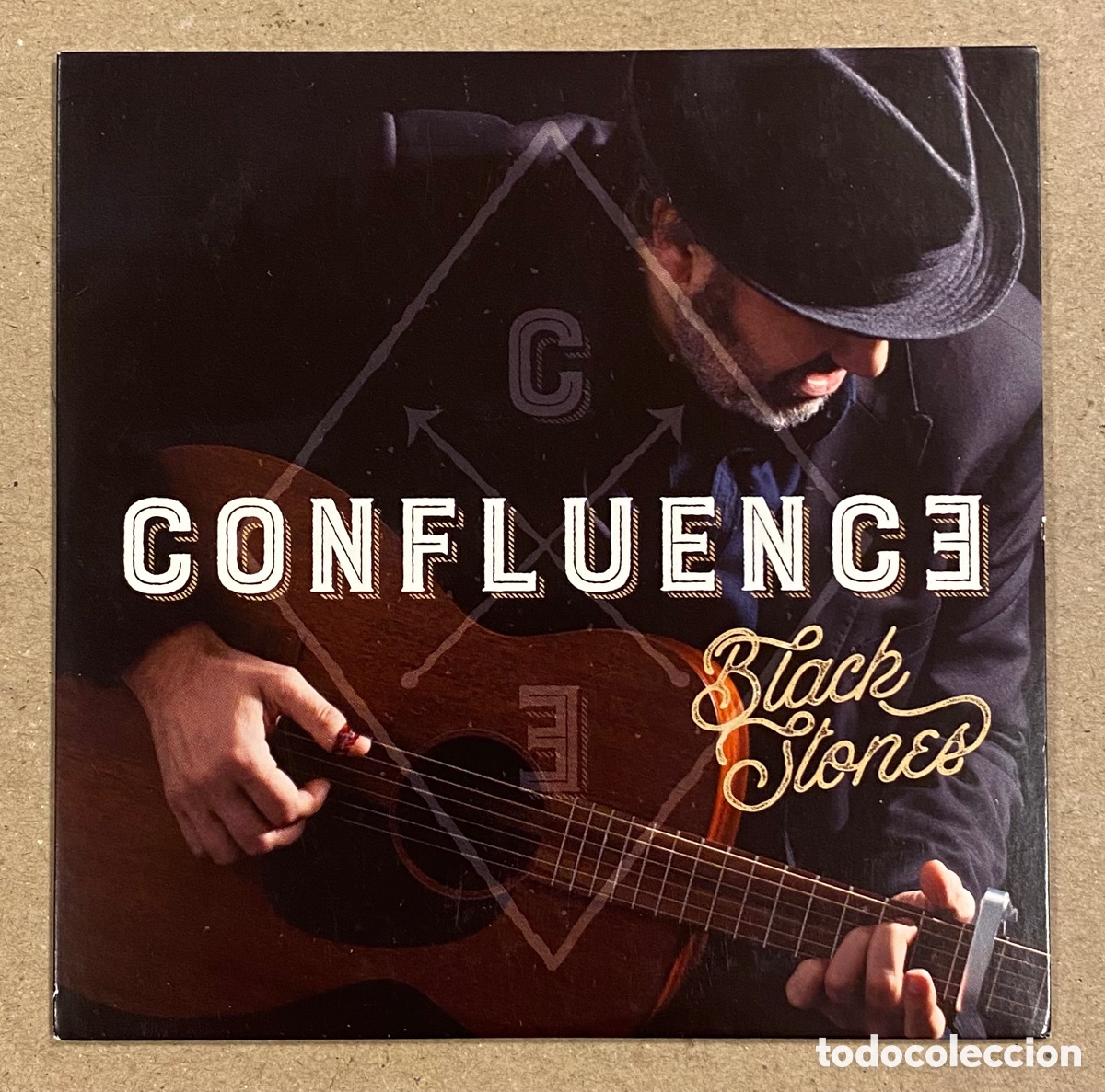 CDs de m&uacute;sica: CD. CONFLUENCE &ldquo;BLACK STONES&rdquo; (2016). - Foto 1