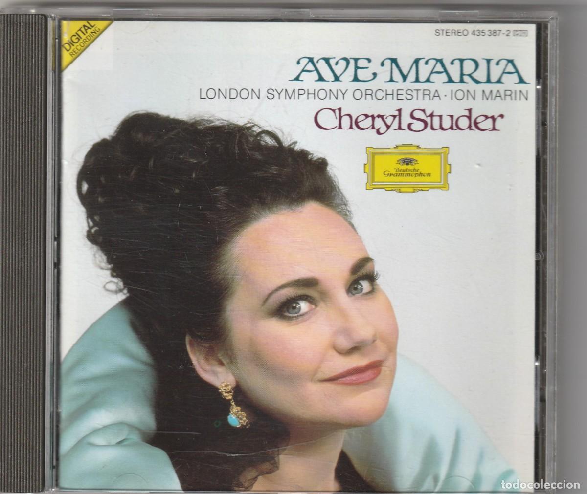 CDs de m&uacute;sica: CHERYL STUDER - AVE MARIA (CD DG 1992) - Foto 1