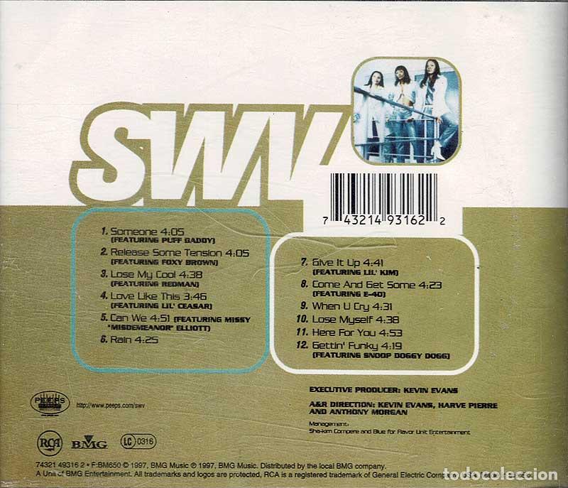 CDs de m&uacute;sica: SWV - Release Some Tension. CD - Foto 2