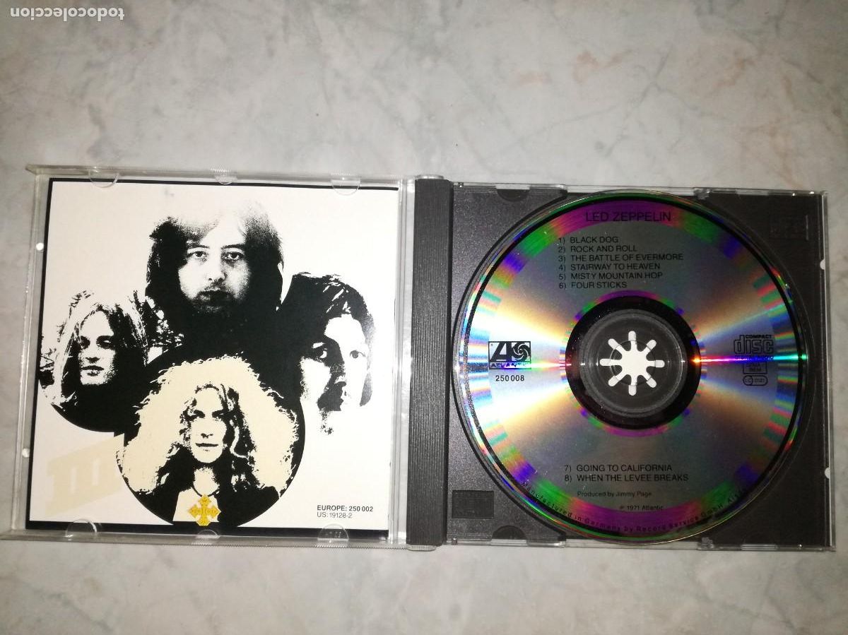 CDs de m&uacute;sica: LED ZEPPELIN III - Foto 3
