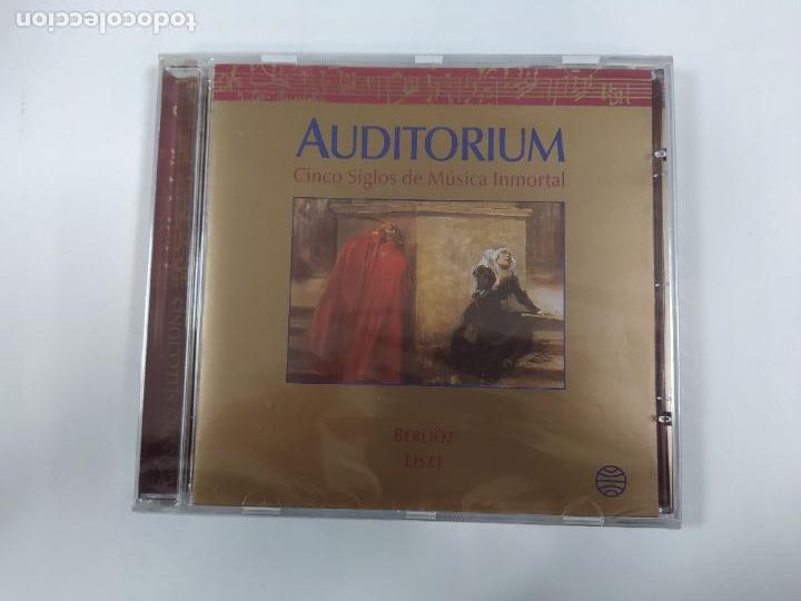 CD di Musica: AUDITORIUM. GRANDES SELECCIONES N&ordm; 34. CINCO SIGLOS DE M&Uacute;SICA INMORTAL. BERLIOZ LISZT. CD. TDKCD232