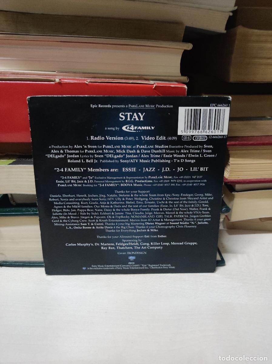 CDs de m&uacute;sica: 2-4 Family &ndash; Stay - Foto 2