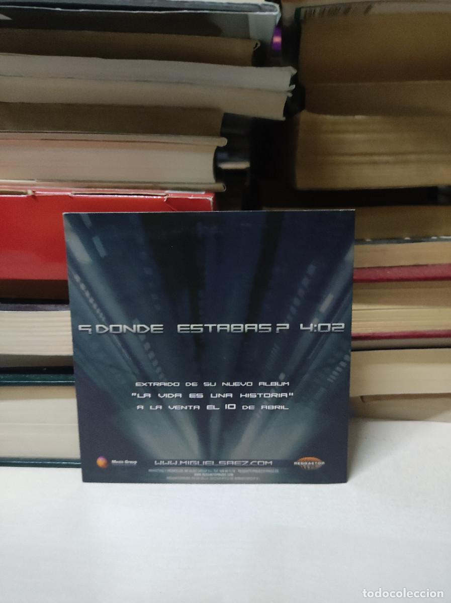 CDs de m&uacute;sica: Miguel Saez &ndash; Donde Estabas - Foto 2