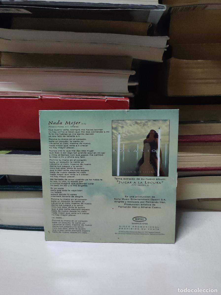 CDs de m&uacute;sica: Rosario &ndash; Nada mejor - Foto 2