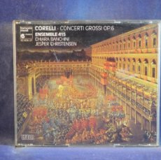 CDs de Música: CORELLI - ENSEMBLE 415, CHIARA BANCHINI, JESPER CHRISTENSEN – CONCERTI GROSSI OP. 6 - 2 CD