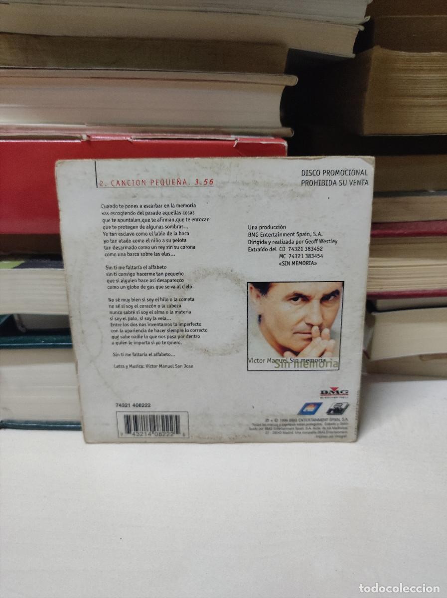 CDs de m&uacute;sica: VICTOR MANUEL CANCION PEQUE&Ntilde;A - Foto 2