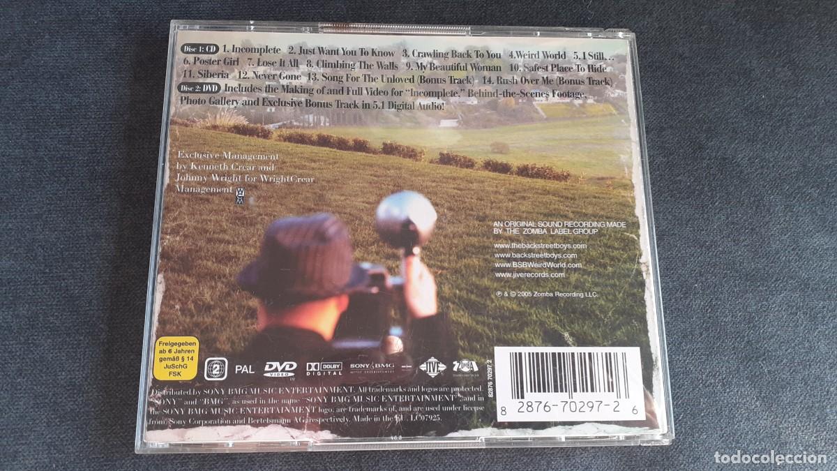 CDs de m&uacute;sica: BACKSTREET BOYS ** NEVER GONE ** CD + DVD **2005 - Foto 4