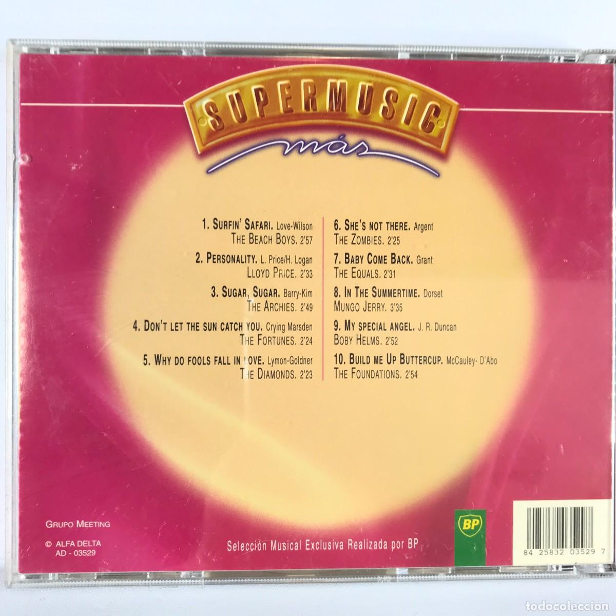 CDs de m&uacute;sica: Various ● Supermusic M&aacute;s Los 60 ● CD, Compilation - Foto 3