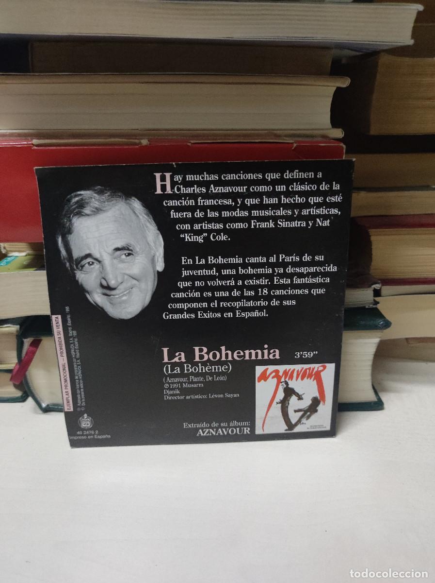 CDs de m&uacute;sica: LA BOHEMIA CHARLES AZNAVOUR - Foto 2
