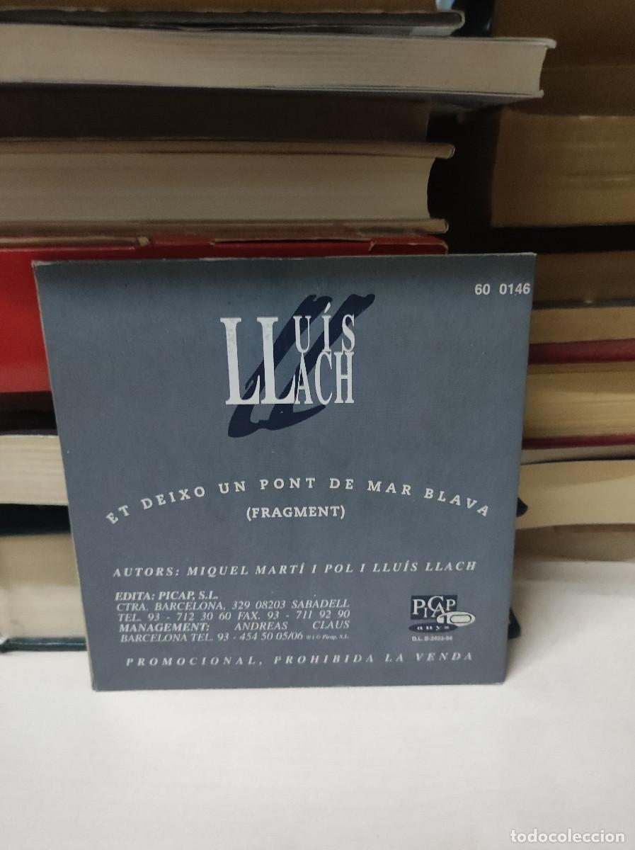 CDs de m&uacute;sica: Llu&iacute;s Llach &ndash; Un Pont De Mar Blava - Foto 2