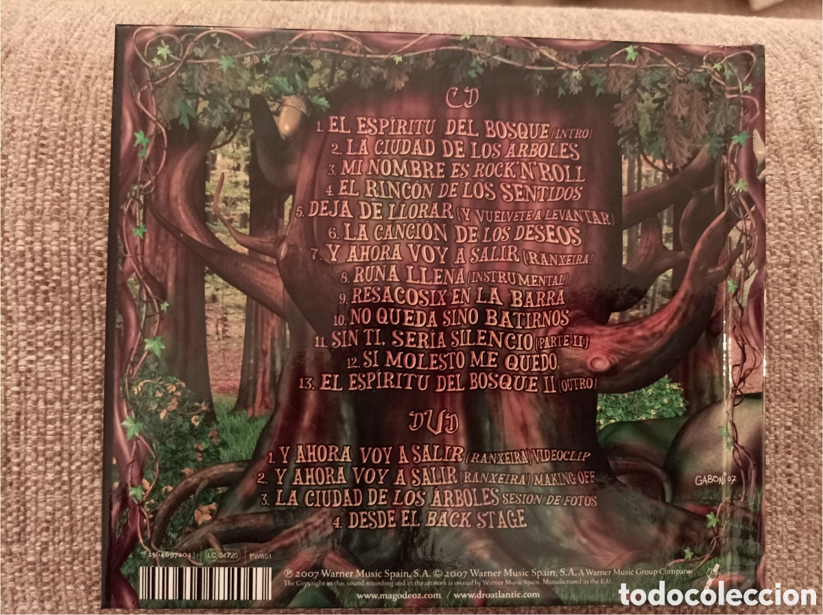 CDs de m&uacute;sica: Mago de Oz La ciudad de los &aacute;rboles CD + DVD - Foto 2