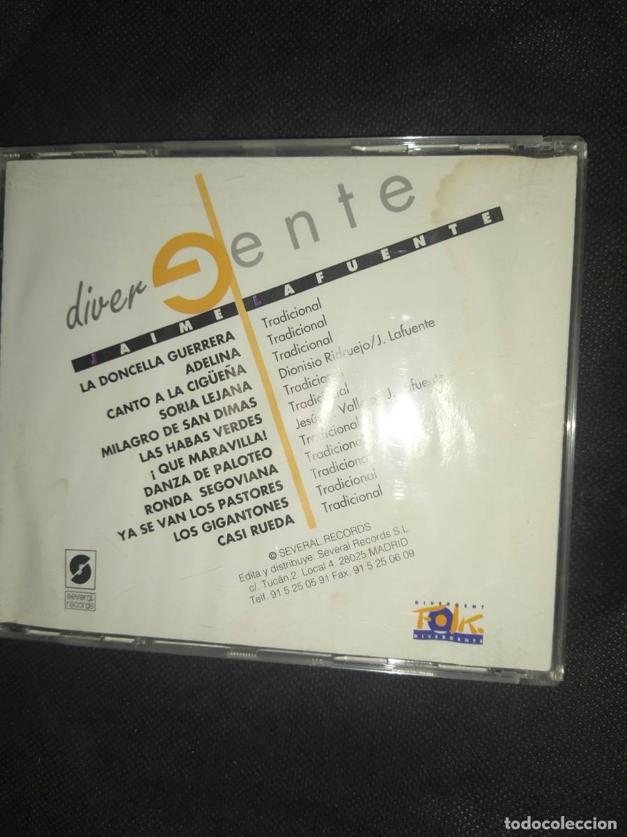 CDs de m&uacute;sica: Jaime Lafuente - Divergente CD - Foto 2