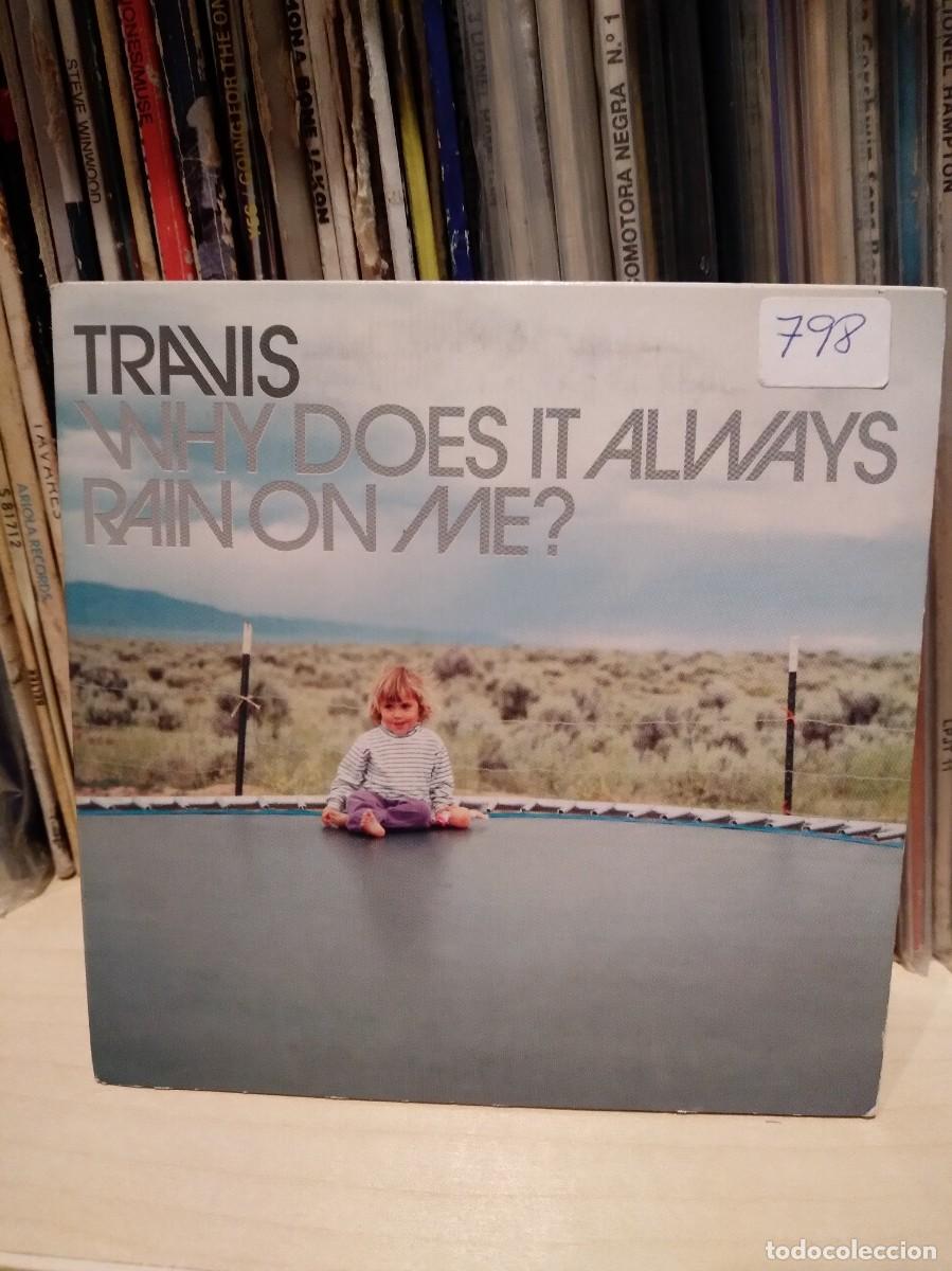 CDs de m&uacute;sica: Travis-Why Does It Always Rain On Me?-Cd Single Promo- - Foto 1