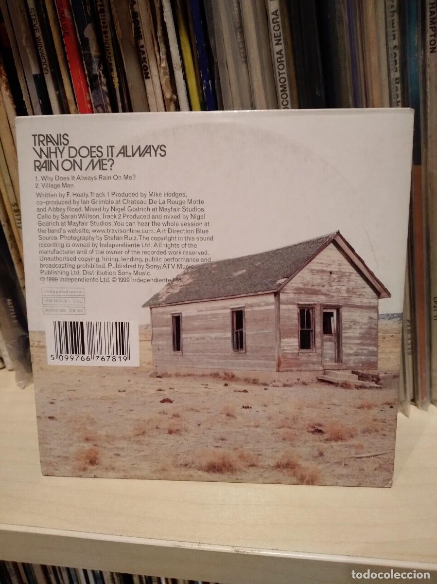 CDs de m&uacute;sica: Travis-Why Does It Always Rain On Me?-Cd Single Promo- - Foto 2