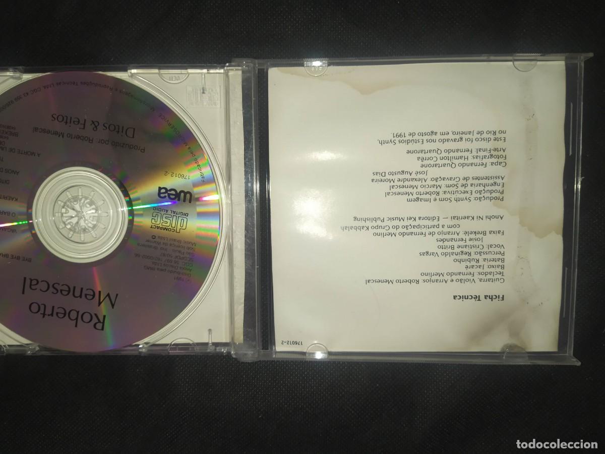 CDs de m&uacute;sica: ROBERTO MENESCAL - DITOS & FEITOS CD BOSSA NOVA - Foto 2