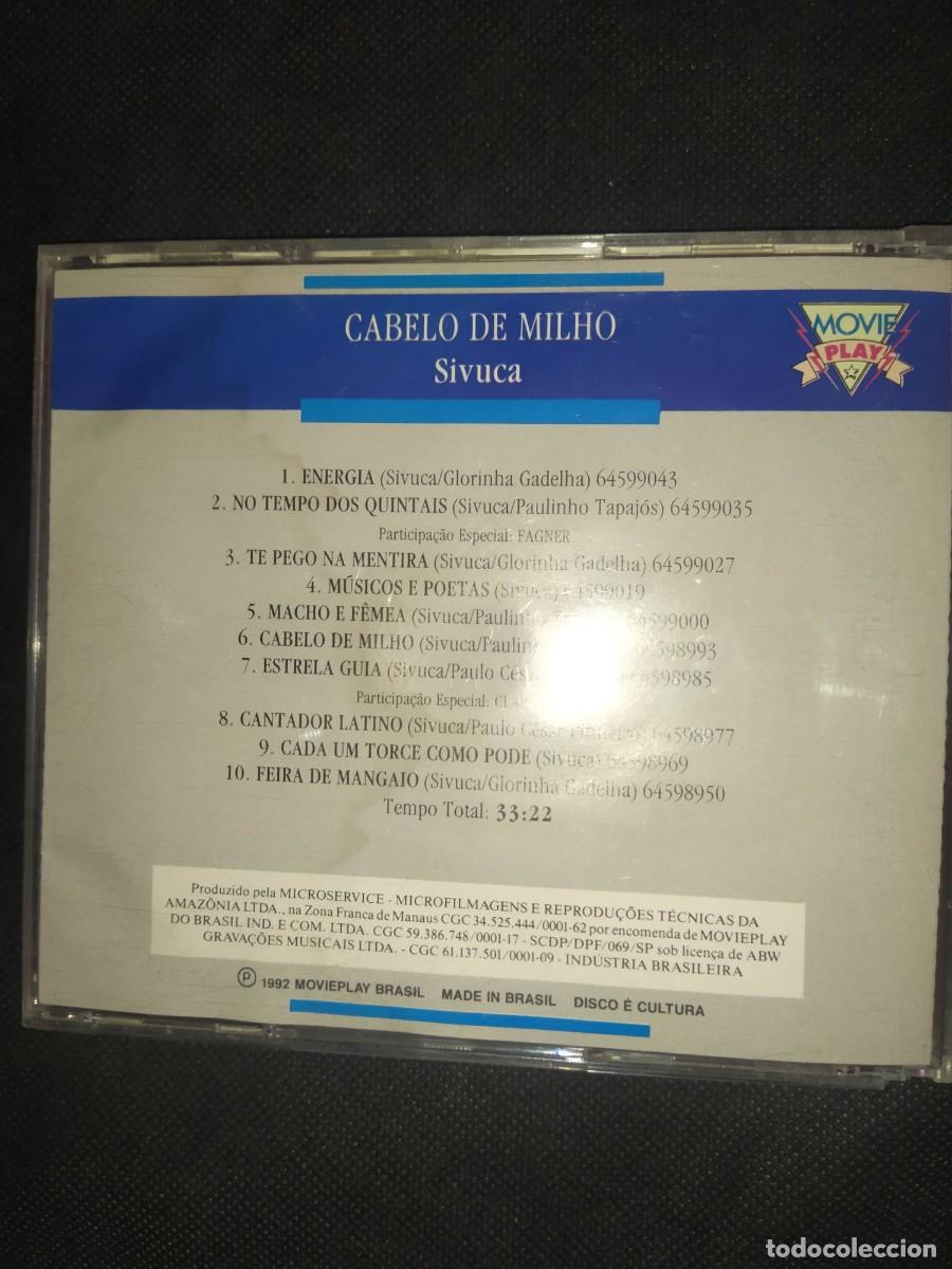 CDs de m&uacute;sica: Sivuca &lrm;&ndash; Cabelo De Milho CD Forr&oacute;, MPB - Foto 3