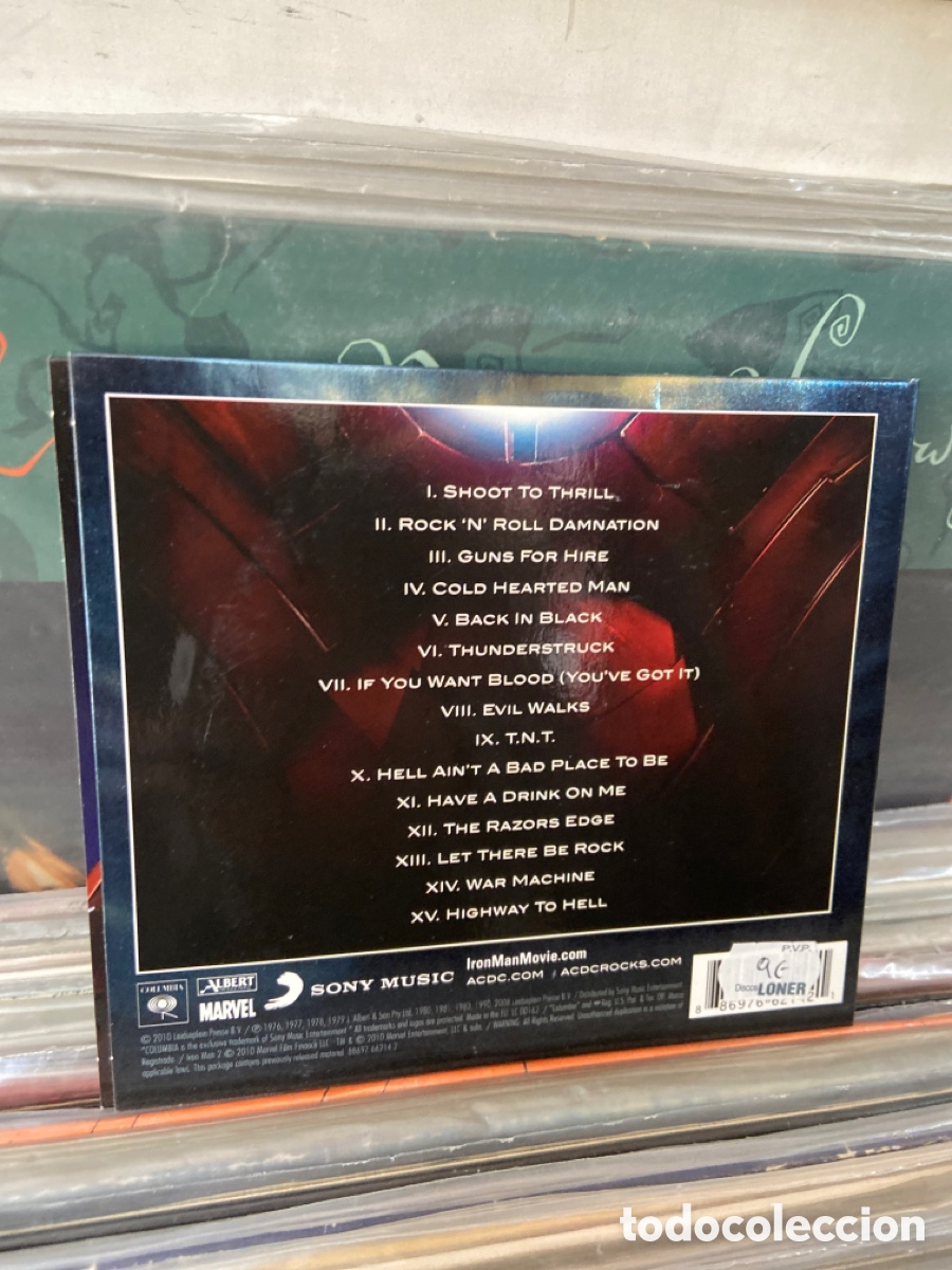 CDs de m&uacute;sica: Acdc iron man 2 digipack - Foto 2