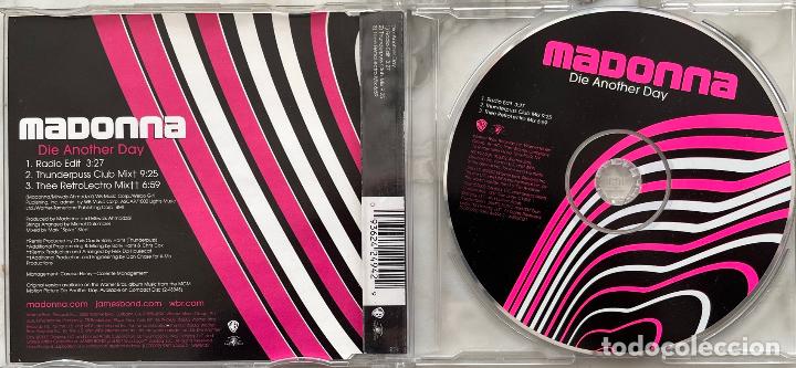 CDs de m&uacute;sica: MADONNA, DIE ANOTHER DAY. CD SINGLE 3 TEMAS WEA 2002 - Foto 2