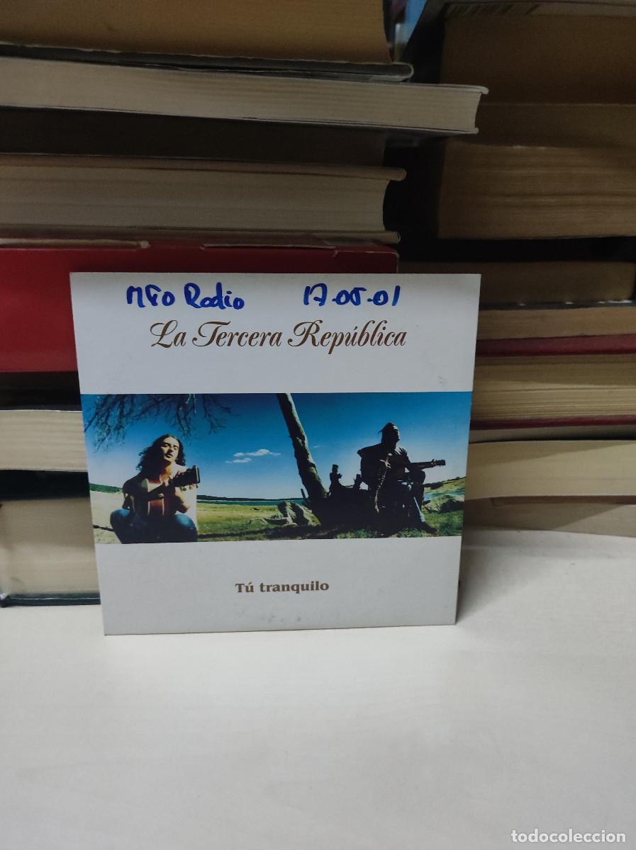 CDs de m&uacute;sica: La Tercera Rep&uacute;blica &ndash; T&uacute; Tranquilo - Foto 1