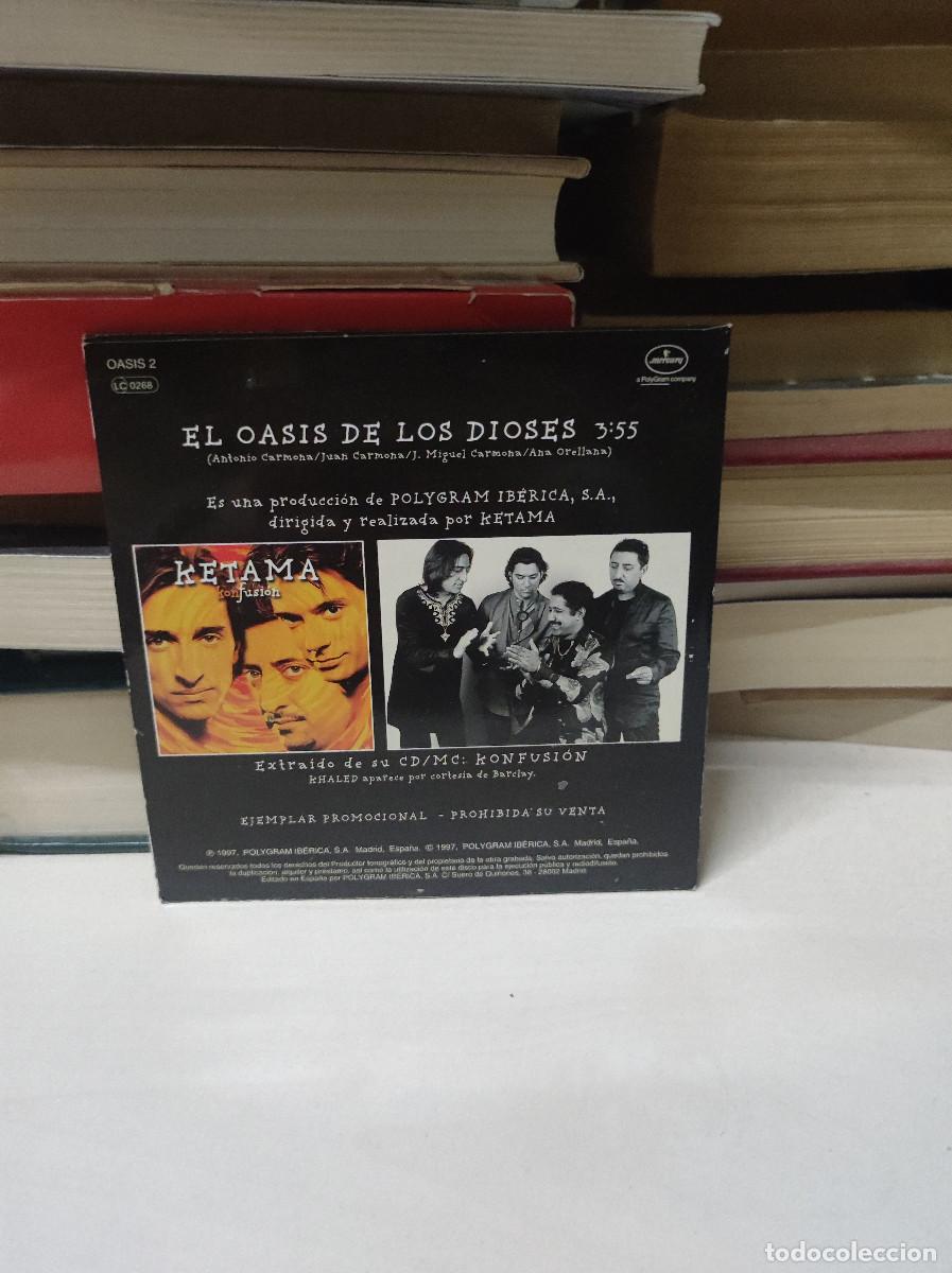 CDs de m&uacute;sica: Ketama Duet With Khaled &ndash; El Oasis De Los Dioses - Foto 2