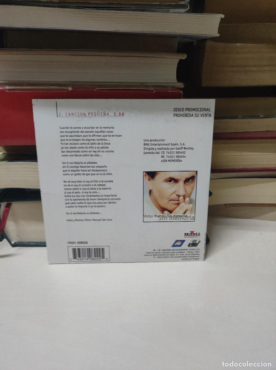 CDs de m&uacute;sica: V&iacute;ctor Manuel &ndash; Canci&oacute;n Peque&ntilde;a - Foto 2
