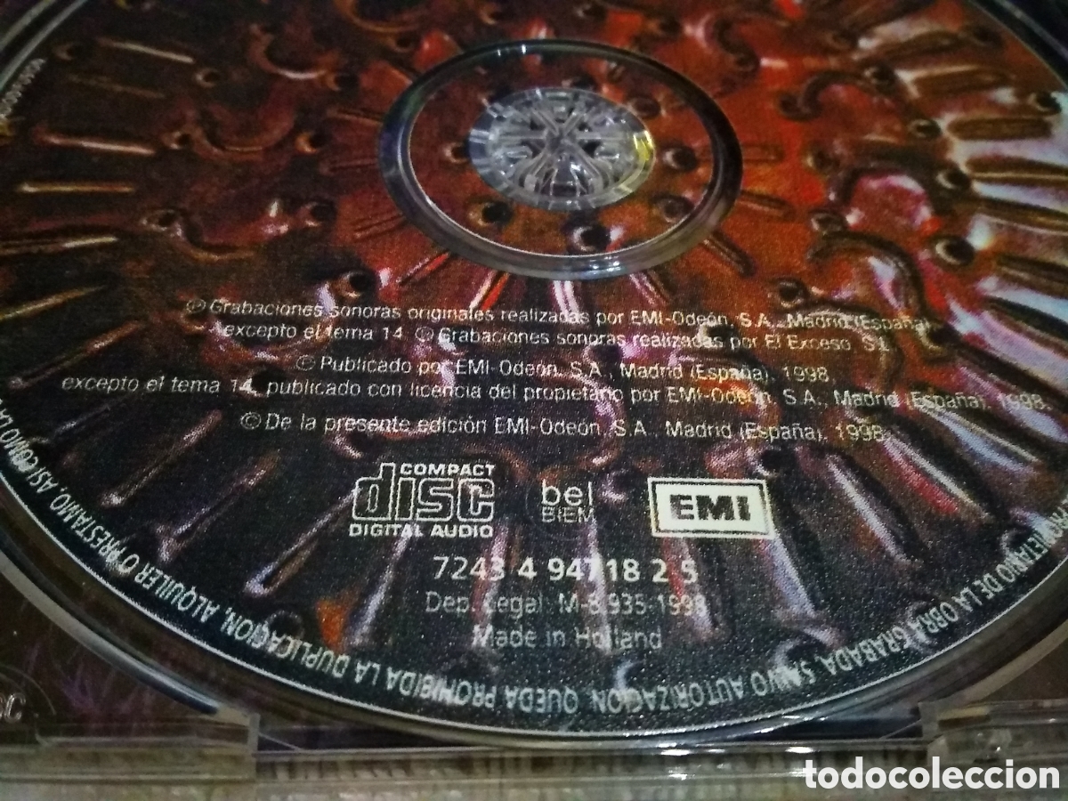 CDs de m&uacute;sica: H&Eacute;ROES DEL SILENCIO - RAREZAS / CD A&Ntilde;O 1998 - Foto 3