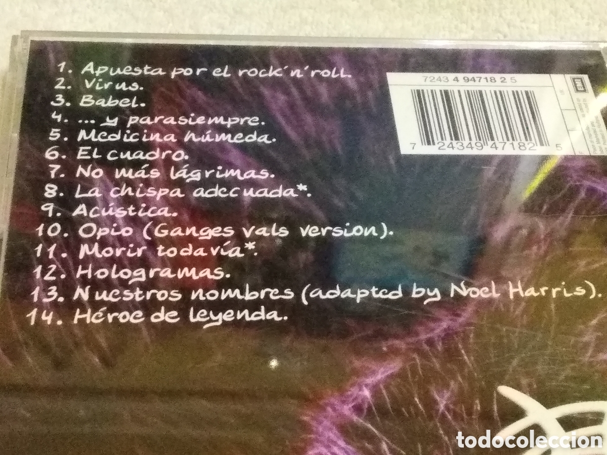 CDs de m&uacute;sica: H&Eacute;ROES DEL SILENCIO - RAREZAS / CD A&Ntilde;O 1998 - Foto 6