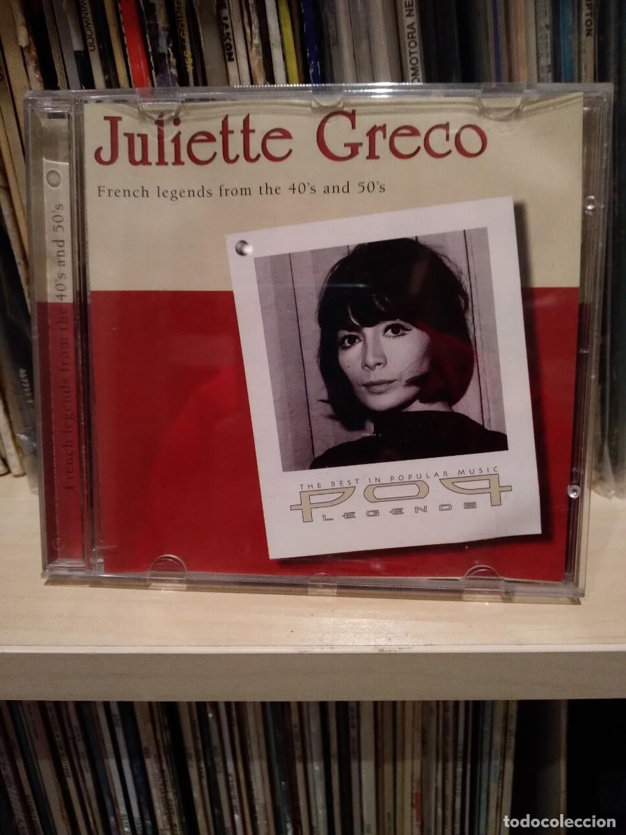 Music CDs: Juliette Greco-French Legends From the 40&rdquo; and 50&rdquo;-