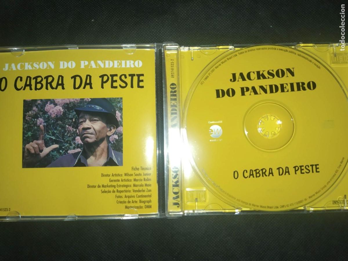 CDs de m&uacute;sica: Jackson Do Pandeiro &ndash; O Cabra Da Peste CD - Foto 2