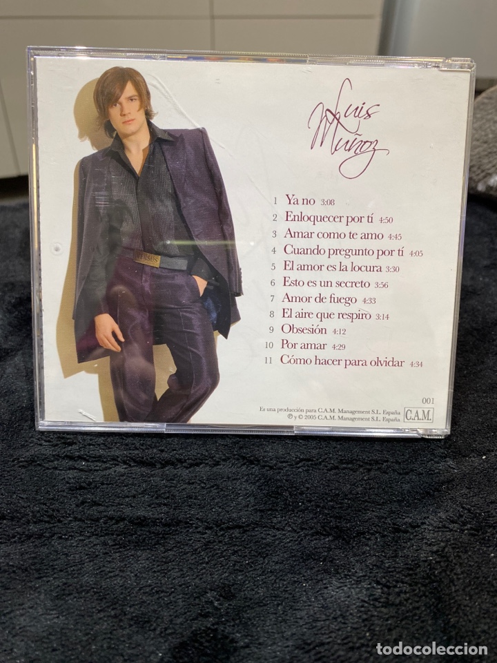 CDs de m&uacute;sica: CD LUIS MU&Ntilde;OZ, A CORAZ&Oacute;N. - Foto 2