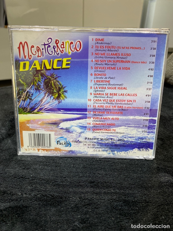 CDs de m&uacute;sica: CD MEDITERR&Aacute;NEO DANCE - Foto 2