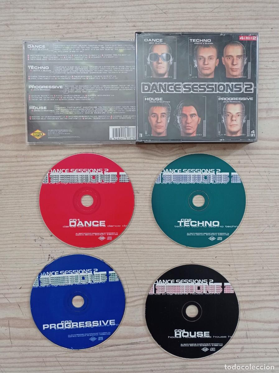 CDs de m&uacute;sica: Dance Sessions 2 - 4 CD - Foto 1