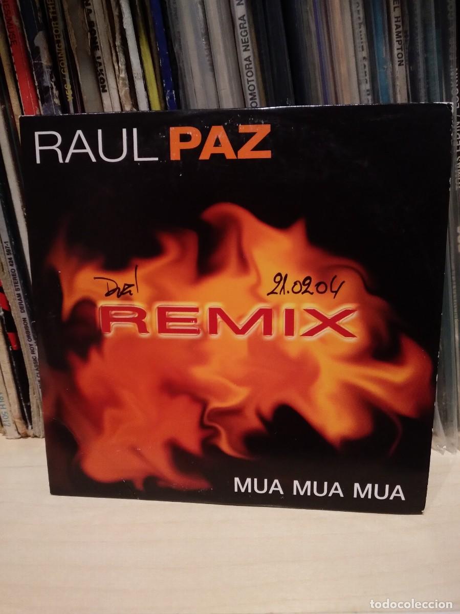 CD de M&uacute;sica: Ra&uacute;l Paz-Mua Mua Mua-Remixes-Cd Single Promo-