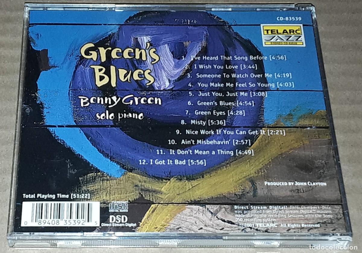 CDs de m&uacute;sica: CD - BENNY GREEN - GREENS BLUES - Foto 2