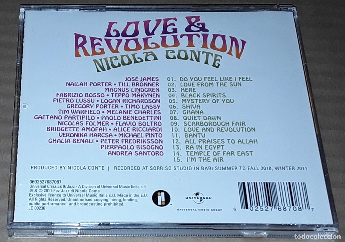 CDs de m&uacute;sica: CD - NICOLA CONTE - LOVE & REVOLUTION - Foto 2