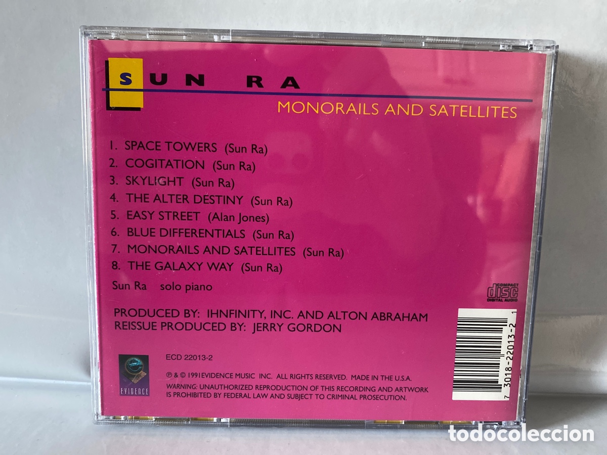 CDs de m&uacute;sica: Sun Ra - Monorails And Satellites (CD) - Foto 2