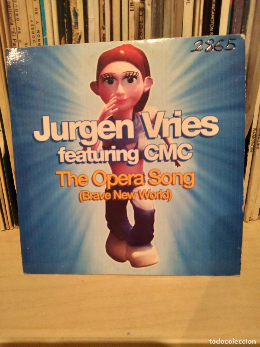 CDs de m&uacute;sica: Jurgen Vries Featurin cMc-The Opera Song(Brave New World-Cd Single Promo-
