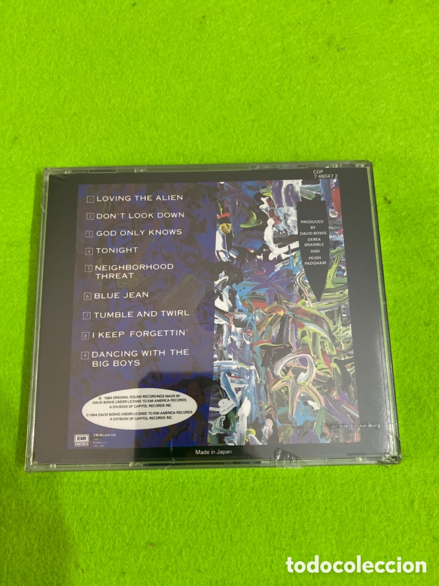 CDs de m&uacute;sica: David Bowie ( precintado) tonight - Foto 3