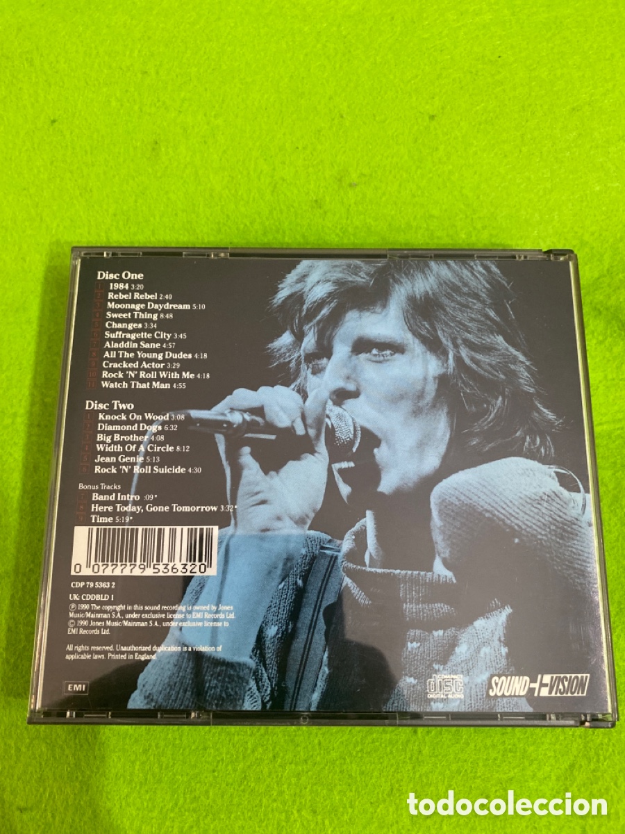 CDs de m&uacute;sica: David Bowie ( nuevo a estrenar) doble cd - Foto 2