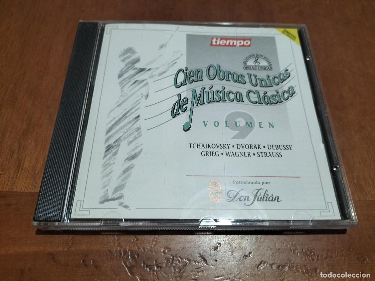 CD de M&uacute;sica: VOLUMEN 9 CIEN OBRAS UNIDAS DE M&Uacute;SICA CL&Aacute;SICA. CD EN BUEN ESTADO.