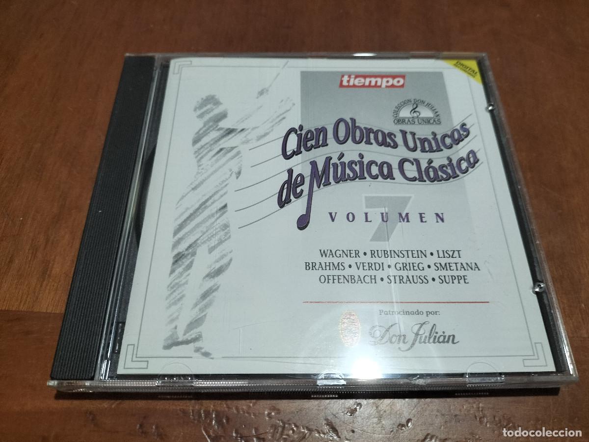 CDs de m&uacute;sica: VOLUMEN 7 CIEN OBRAS UNIDAS DE M&Uacute;SICA CL&Aacute;SICA. CD EN BUEN ESTADO.