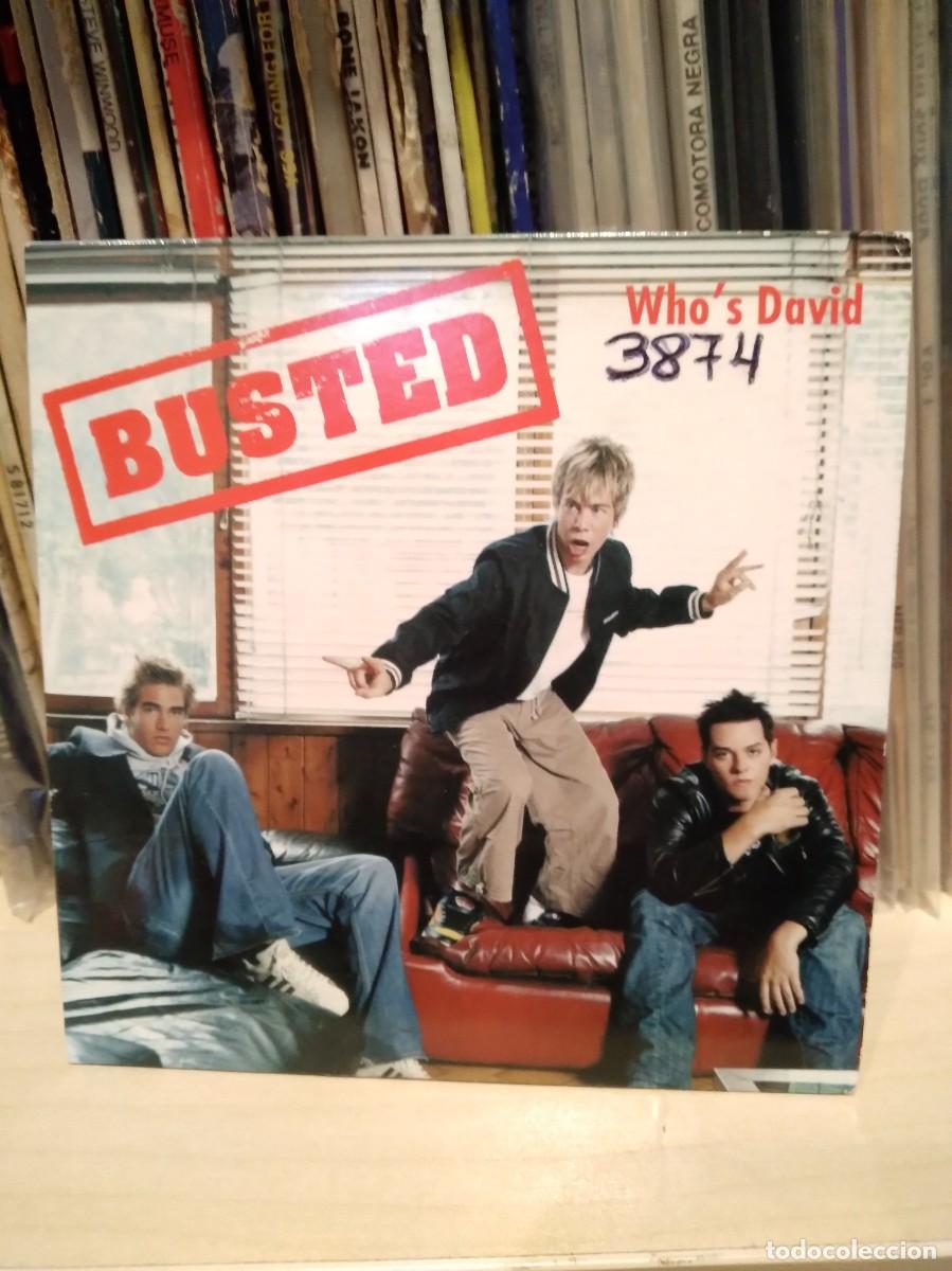 CDs de M&uacute;sica: Busted-Who's David?-Cd Single Promo-