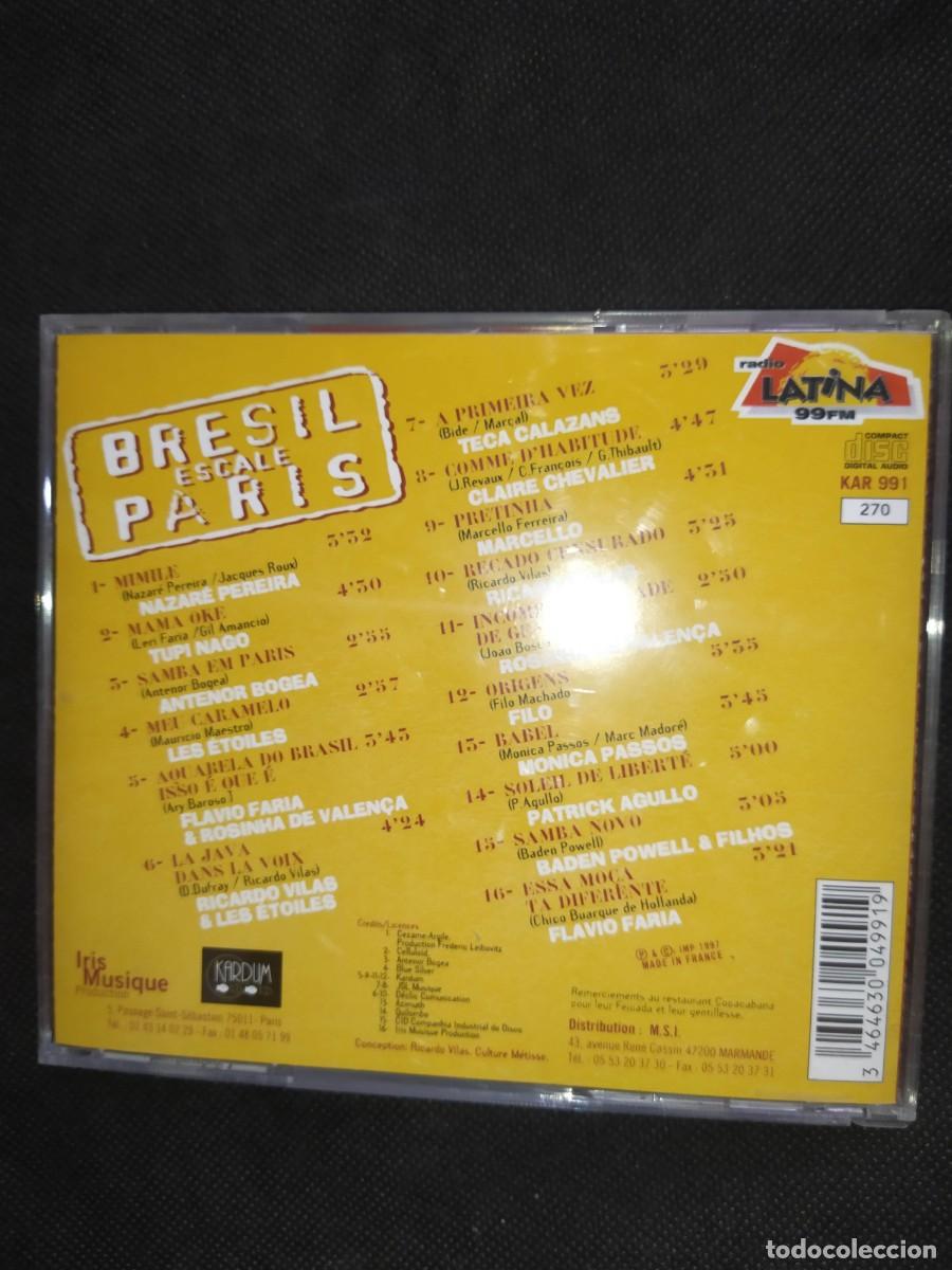 CDs de m&uacute;sica: BRESIL ESCALE PARIS CD - Foto 3