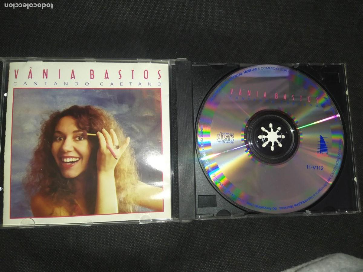 CDs de m&uacute;sica: V&acirc;nia Bastos &ndash; Cantando Caetano CD MPB - Foto 1