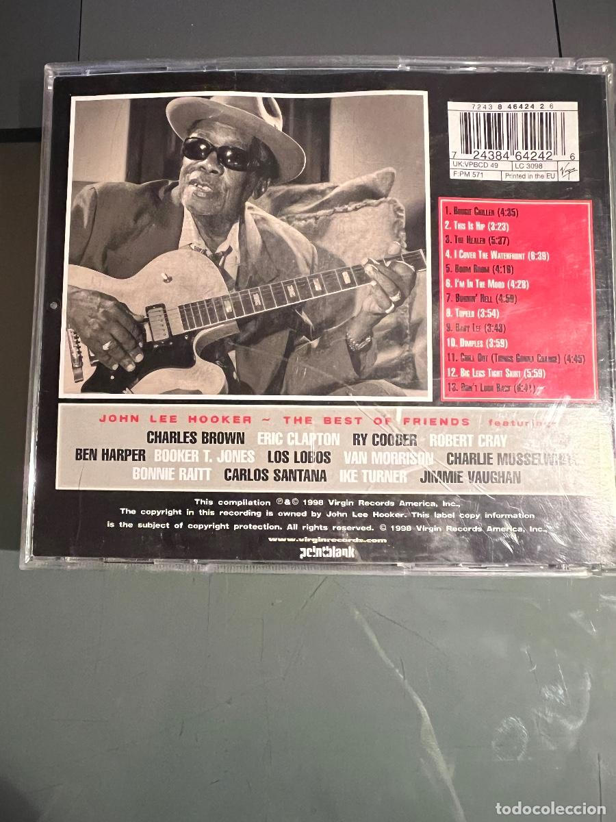 CDs de m&uacute;sica: Lote JOHN LEE HOOKER. 4 cd&acute;s y libro. Blues. - Foto 6