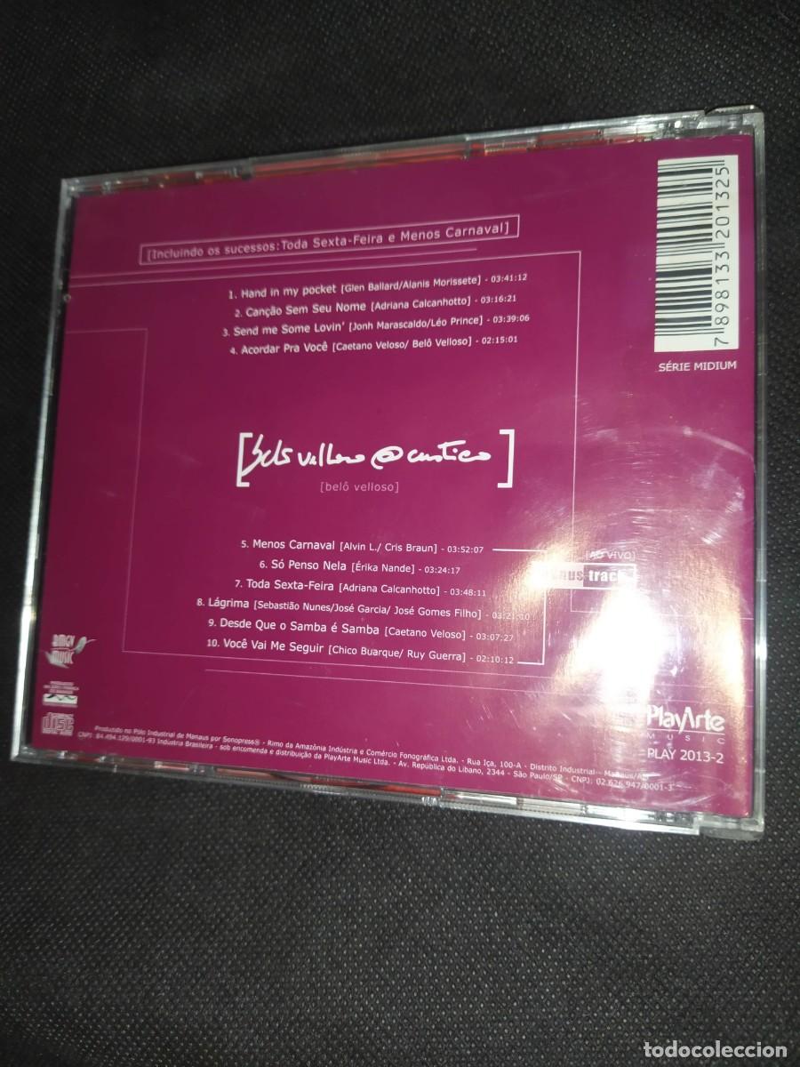 CDs de m&uacute;sica: BELO VELLOSO - ACUSTICO CD - Foto 3