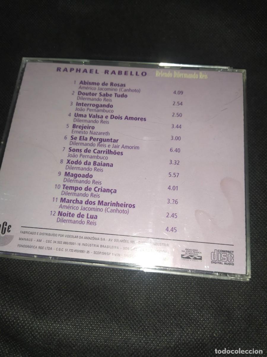 CDs de m&uacute;sica: Raphael Rabello &ndash; Relendo Dilermando Reis CD - Foto 3