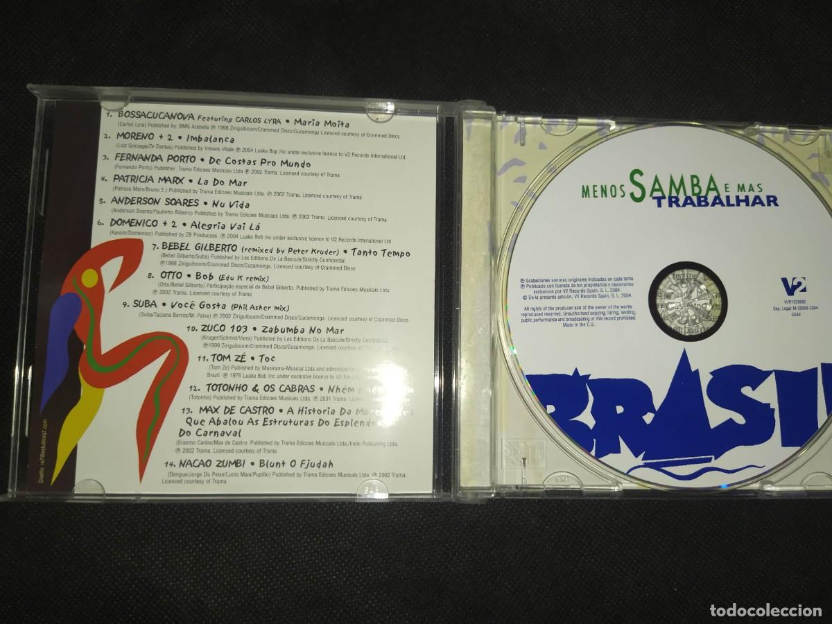 CDs de m&uacute;sica: MENOS SAMBA E MAS TRABALHAR CD - Foto 2